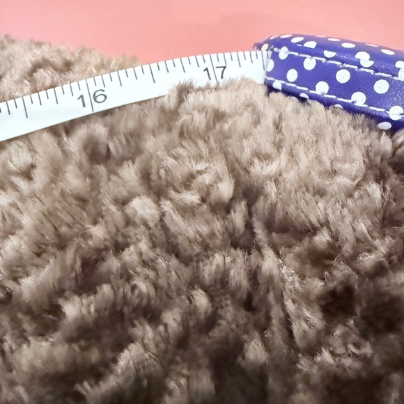 Alpine Studio Size Large Cozy brown Faux Fur Women's Coat early 2000s/90s - Picture 14 of 16